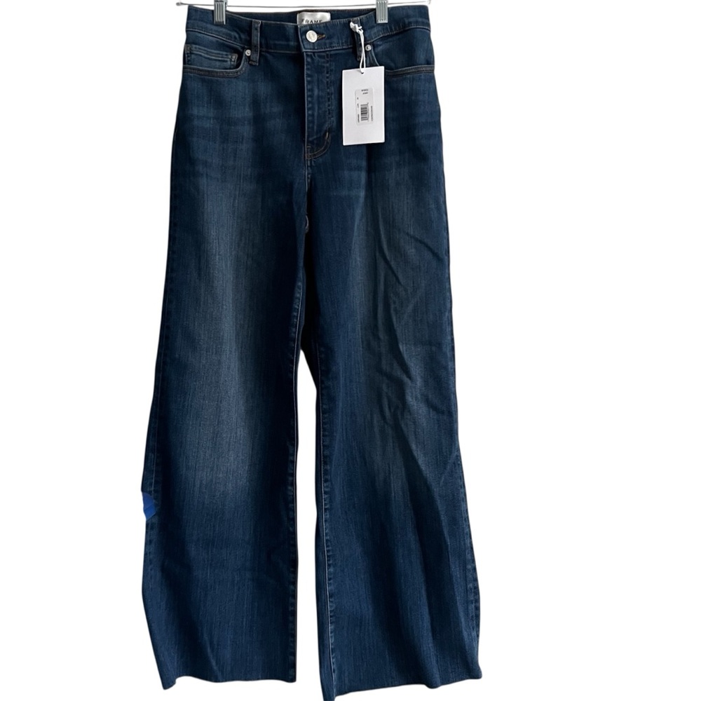 NWT Frame Le Slim Palazzo High-Rise Wide Leg Denim Women's Jeans